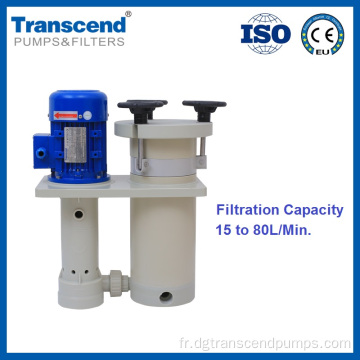 HFI 15L / Min.-80L / Min. Filtre chimique dans le réservoir